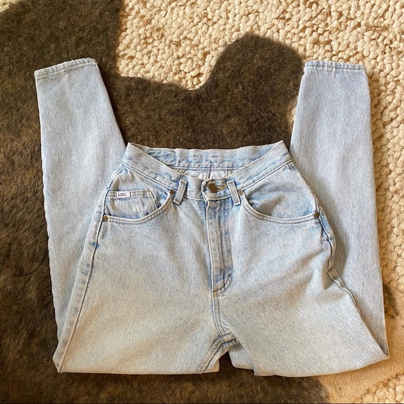 Lee Denim - Vintage Lee Rare Button Ankle High Rise Jeans